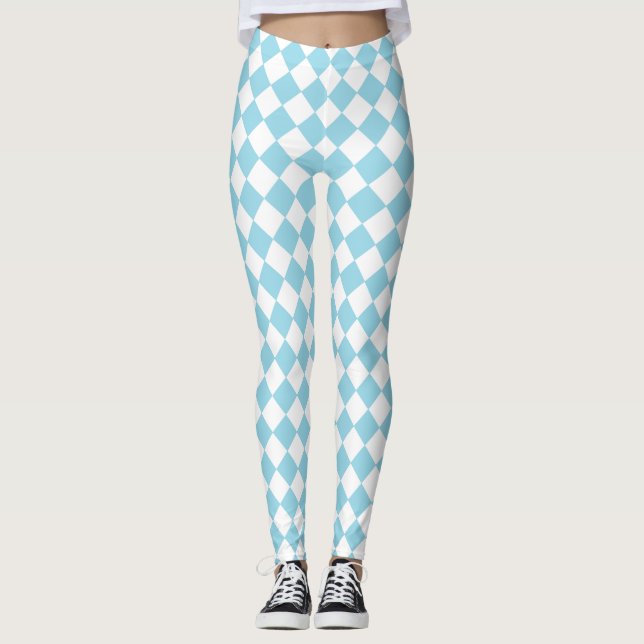 Beautiful Diamond Pattern Leggings (Front)