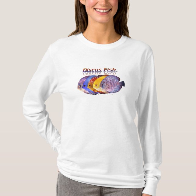 Beautiful Discus Fish T-Shirt (Front)