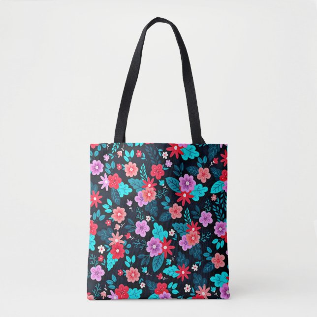 Beautiful Ditsy Floral Background-56676 Tote Bag (Front)
