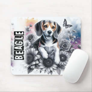 Beautiful Dog Breeds/Beagle Dog Mouse Pad