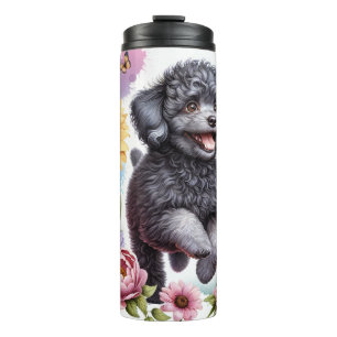 Beautiful Dog Breeds//Poodle Dog Thermal Tumbler