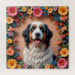 Beautiful Dog Portrait Jigsaw Puzzle