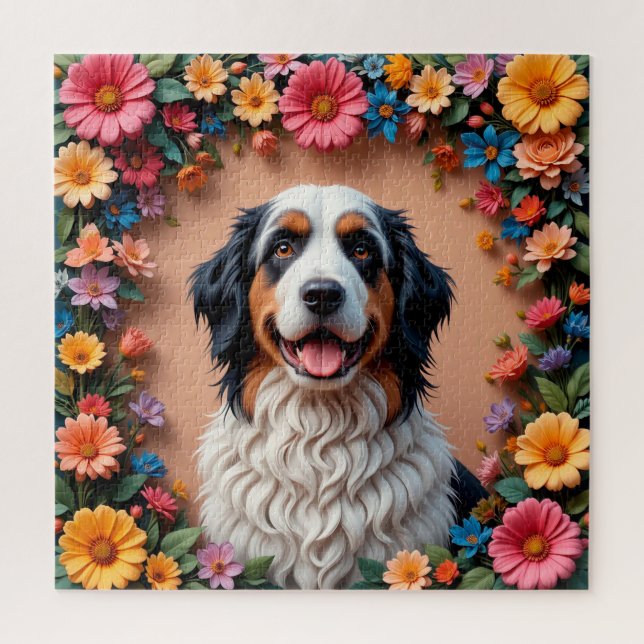 Beautiful Dog Portrait Jigsaw Puzzle (Vertical)