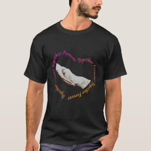 Beautiful Dog Saying For Dog  Dog Paw On Hand T-Shirt