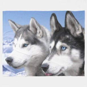 BEAUTIFUL DOGS FLEECE BLANKET