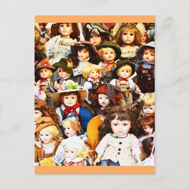 Beautiful dolls postcard (Front)