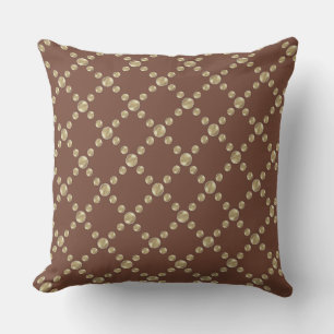 Beautiful Dotted Diamond Pattern Cushion