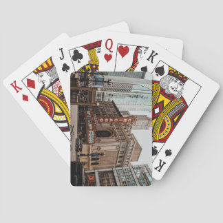 Beautiful Downtown Chicago Illinois Playing Cards