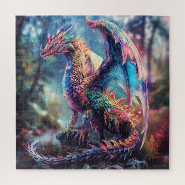 Beautiful Dragon Jigsaw Puzzle (Vertical)