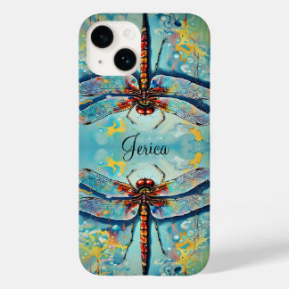 Beautiful Dragonflies Case-Mate iPhone 14 Case