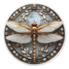 Beautiful Dragonfly  Gems Gold Mother of Pearl