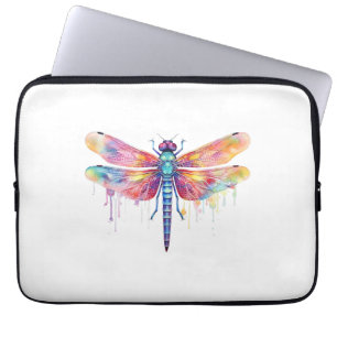 Beautiful Dragonfly Kiss Heaven Insect Lover Laptop Sleeve