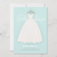 Beautiful dress Bridal/wedding shower light blue