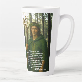 Beautiful Druid Mug With Poem by Xoe Celticwell