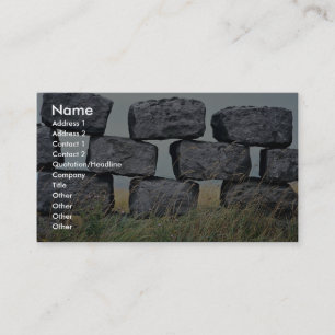 Beautiful Dry stone wall Business Card
