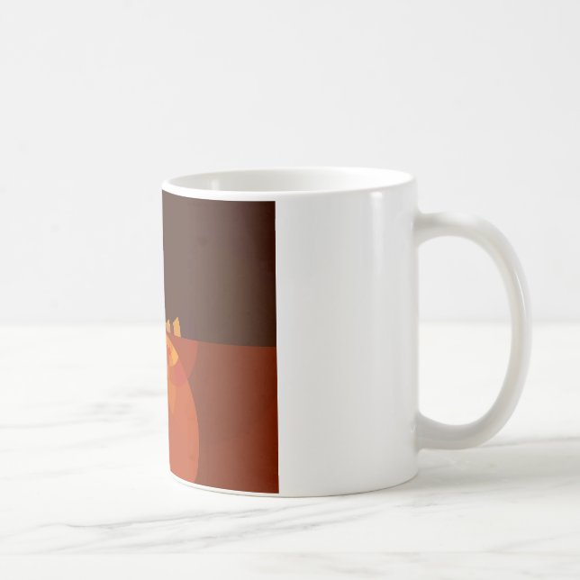 Beautiful Earth Abstract Art Print Coffee Mug (Right)