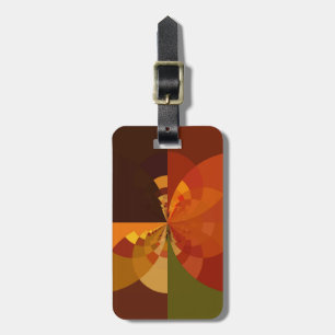 Beautiful Earth Abstract Art Print Luggage Tag