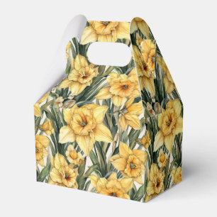 Beautiful Easter Floral Watercolor Egg hunt and Favour Box