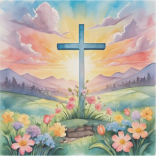 Beautiful Easter Watercolor Art