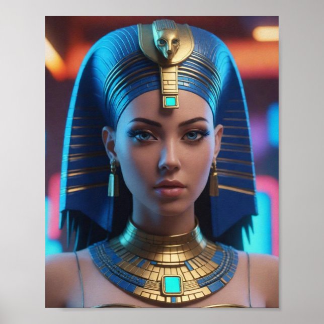 Beautiful Egyptian Queen  Poster (Front)