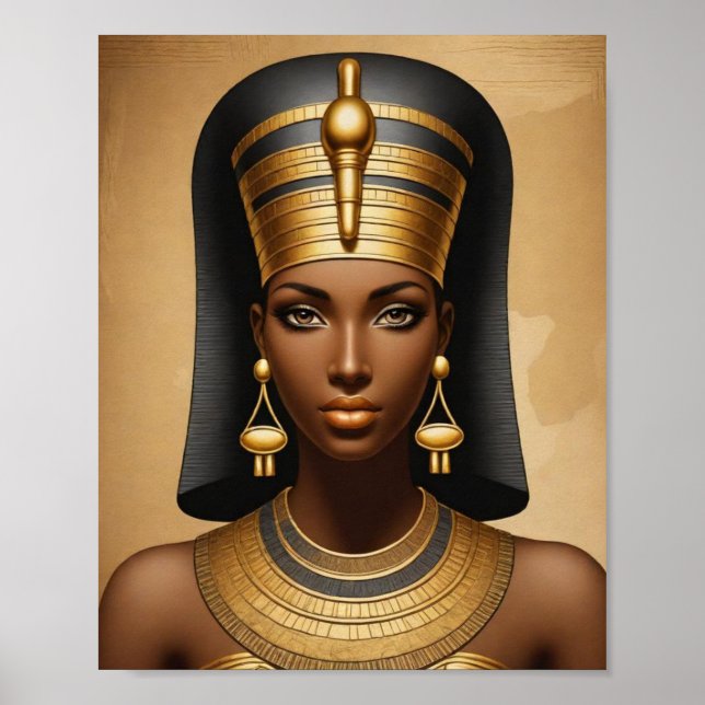 Beautiful Egyptian Queen  Poster (Front)