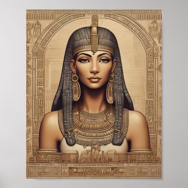 Beautiful Egyptian Queen  Poster (Front)