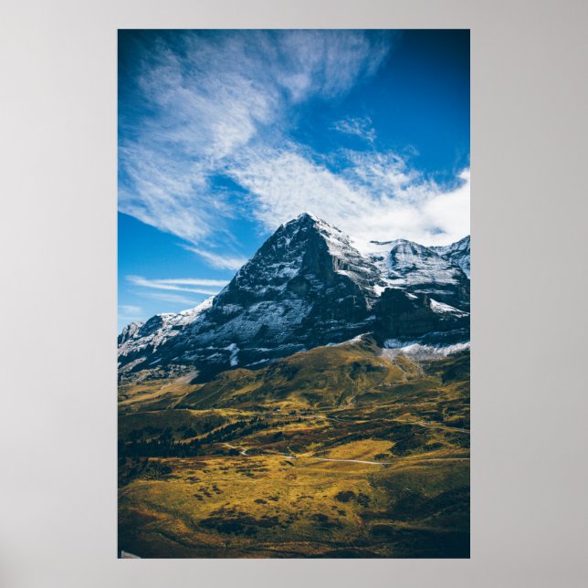 Beautiful Eiger North Wall Grindelwald Poster (Front)