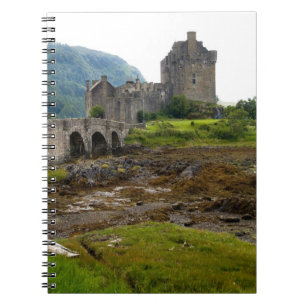 Beautiful Eileen Donan Castle in Western Dornie 2 Notebook