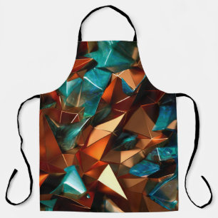 Beautiful, elegant, abstract background with metal apron