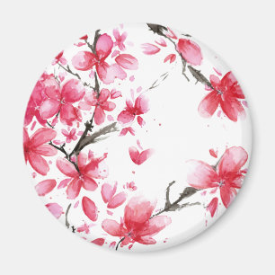 Beautiful & Elegant Cherry Blossom Magnet