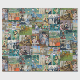 Beautiful Elegant Impressionist Art Wrapping Paper