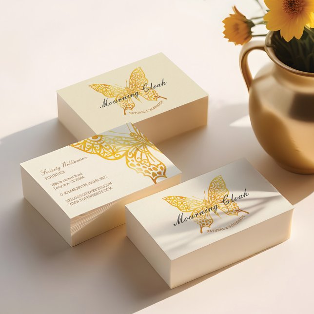Beautiful Elegant & Ornate Decorative Butterfly Business Card (Beautiful Elegant & Ornate Decorative Butterfly Business Card)