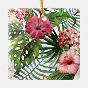 Beautiful & Elegant Tropical Floral Ornament