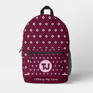 Beautiful Elementary Student Vacation Retro Backpa Printed Backpack