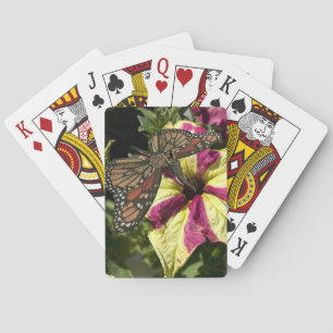 Beautiful Elephant Butterfly Playing Cards
