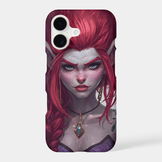 Beautiful Elf Art iPhone Case Mate Design (Back)