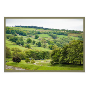 Beautiful English Landscape Yorkshire Dales Photo Print