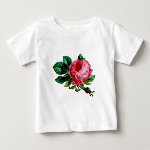 Beautiful English Rose vintage Baby T-Shirt