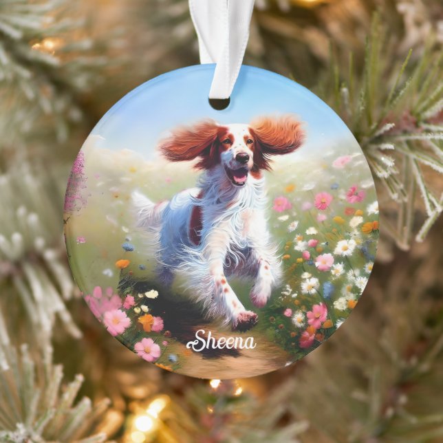 Beautiful English Setter Ornament (Tree)