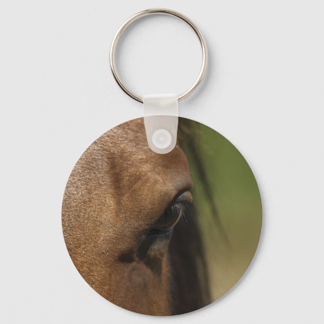 Beautiful Equines Horse-lover's Gift Key Ring (Front)