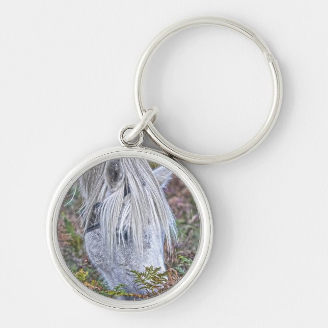 Beautiful Equines Horse-lover's Gift Key Ring (Front)