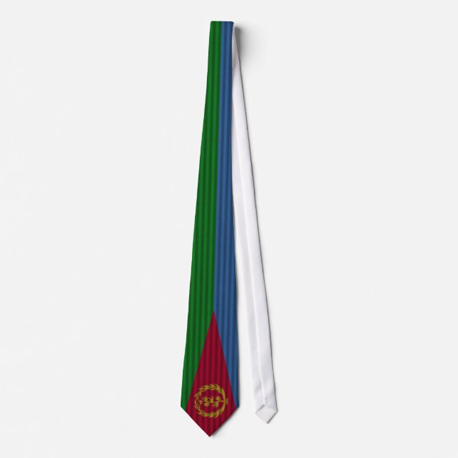 Beautiful Eritrea Flag Tie (Front)