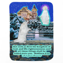 Beautiful Eskie and Angel Scripture Matthew 6:33