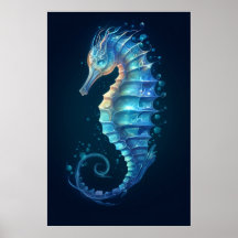 Beautiful Ethereal Seahorse