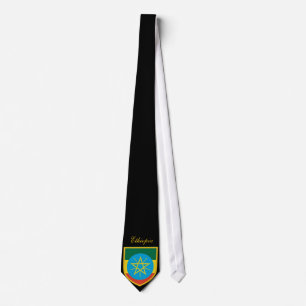 Beautiful Ethiopia Flag Tie