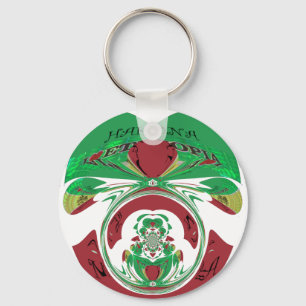 Beautiful Ethiopia Lovely Hakuna Matata I love Hea Key Ring