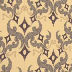 Beautiful ethnic Damascus pattern pointillism Wallpaper