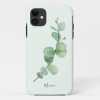 Beautiful eucalyptus minimal greenery, custom name