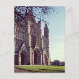 Beautiful European Cathedral Postcard