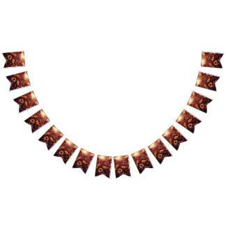 Beautiful Evening Wedding Backdrop Bunting